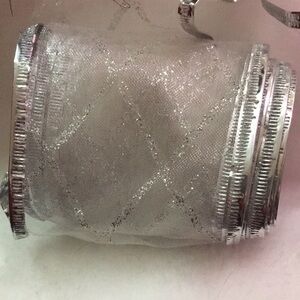 Silver Decorative Ribbon